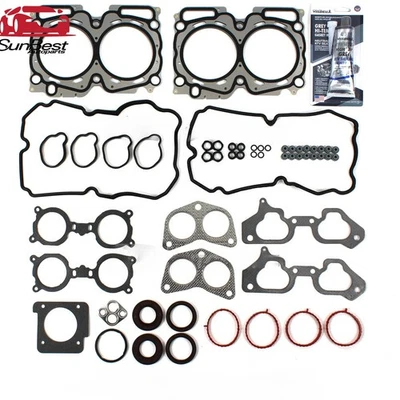 Head Gasket Set Fit 04-06 Subaru 2.5L DOHC Turbo EJ255 REF# HS26259PT Foto 1 de 3