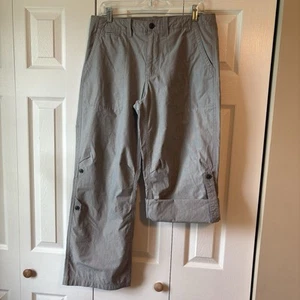 GAP Mens Pants 100% Cotton 30x29” Convertible Button Beach Clamdiggers - Picture 1 of 11