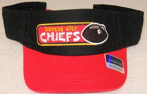 NFL Kansas City Chiefs Multi-Color Toddler Adjustable Visor By Reebok - Picture 1 of 2