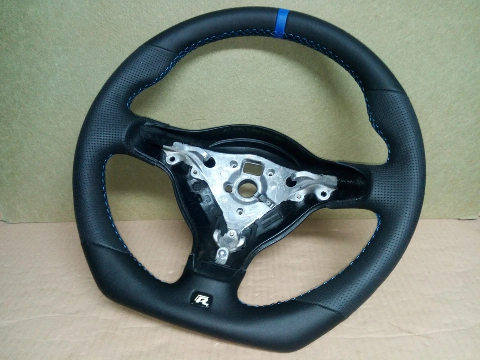 Sport Lenkrad VW Lupo 6N  Polo 6n2  NEU LEDERBEZUG Neu Beziehen - Bild 1 von 1