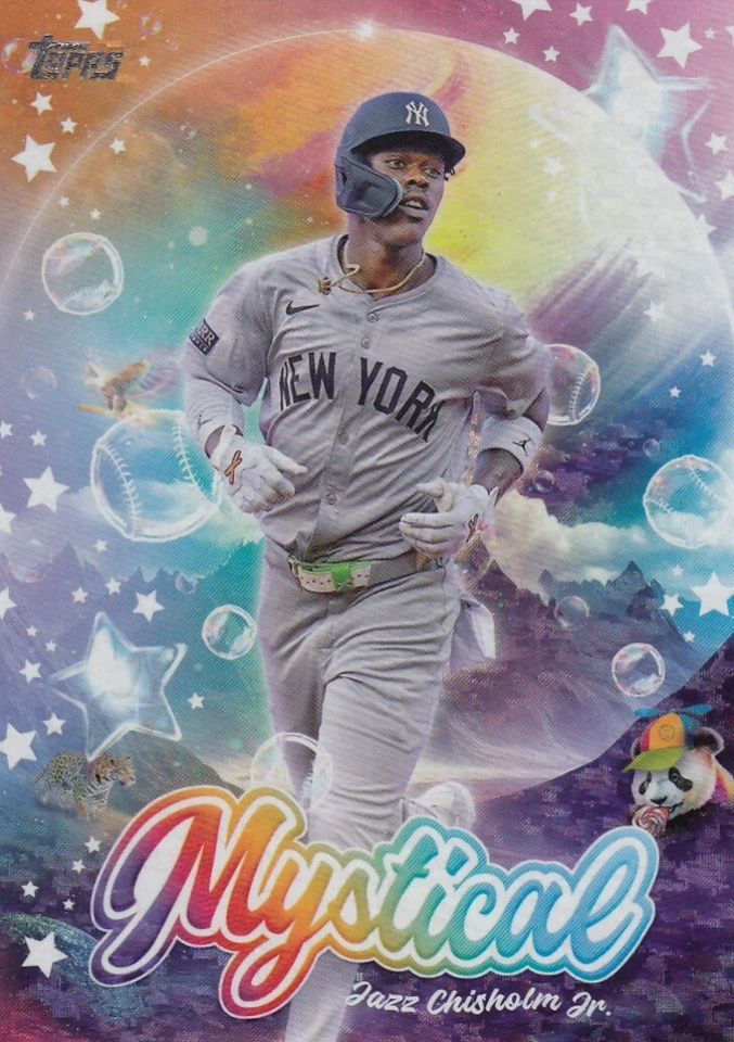 JAZZ CHISHOLM JR TOPPS UPDATE MYSTICAL NEW YORK YANKEES #31 2024 24 - Image 1 of 1