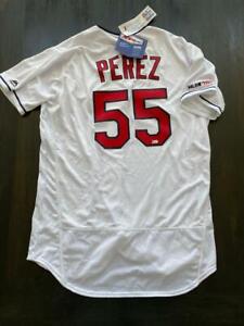 Roberto Perez Cleveland Indians Signed NWT Official Jersey MLB Authentic