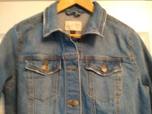 Giacca da donna Universal Thread Goods denim abbottonata taglia S - Foto 1 di 6