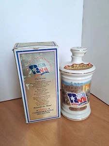 Vintage Texas Sesquicentennial "The Alamo" Whiskey Decanter, W L Weller Handmade - Picture 1 of 12