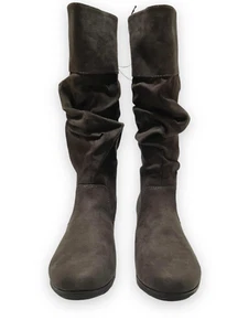 Womens Gray Tall Boots St. Johns Bay Size 7 Medium New with Tags. - Picture 1 of 6