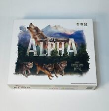 THE ALPHA Board Game 2019 A Light Strategy Game by Bicycle Wolves Bison Elk Deer