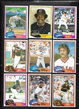 1981 OPC 81 O PEE CHEE TOPPS MLB BASEBALL CARD GRAY BACK 251-374 SEE LIST