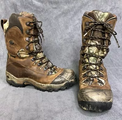 Red Wing Irish Setter Boots Men 9.5 Camo Versa Track Leather 1000 Gram Insulated - Image 1 of 4
