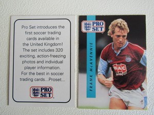 Pro Set Football Cards 1990 1991 Nos 249-327  Barnsley ~ West Ham Variants (ef4)