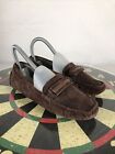 UGG Australia Brown Suede Slip on Comfort Loafers Women 5 Casual Slippers Shoe