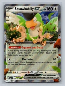 Squawkabilly ex SV: Paldean Fates 075/091 Near Mint NM - Picture 1 of 2