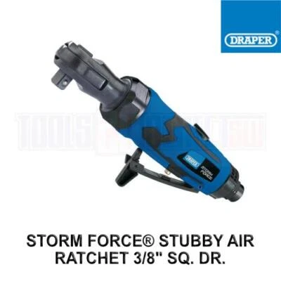 Draper Storm Force 3/8" Cuadrado Dr Stubby Air Ratchet 65019 Foto 1 de 4