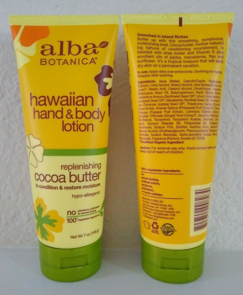 2 Alba Botanica Hawaiian Hand & Body Lotion 7 oz - Image 1 of 1