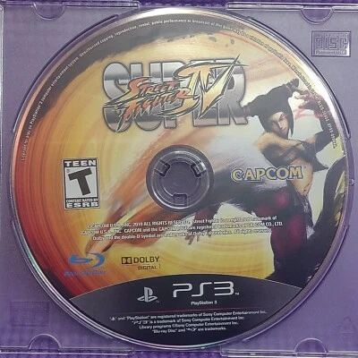 Super Street Fighter IV 4 (Sony Playstation 3, 2010) PS3 TESTED - Image 1 of 2