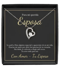 Regalo Día de las Madres Para Exposición Regalo Aniversario Joya Cuello Regalo Mujer - Imagen 1 de 11