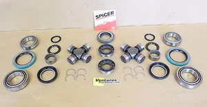 1979-1997 FORD F350 DANA 60 HIGH PINION FRONT SEAL BEARING U JOINT KIT SPICER - Picture 1 of 6
