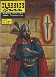 CLASSICS ILLUSTRATED #4 MACBETH, - Picture 1 of 1