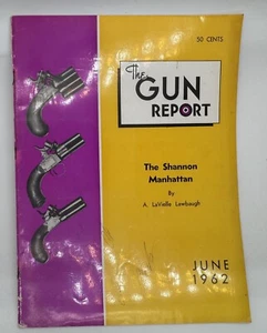 The Gun Report Magazine – June 1962 – Shannon Manhattan, Antique Gun Prices - Imagen 1 de 5