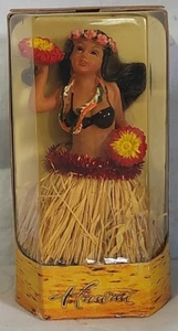 Dashboard HULA Doll  Hawaii  Chiefly Co NIB - Picture 1 of 4