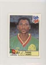 1994 World Cup Album Stickers International Version 444 Black Back Hans Agbo