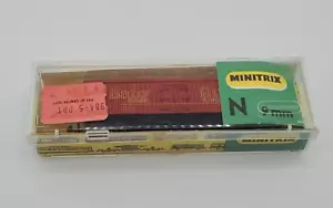 Minitrix N Scale 40' Wood Reefer Baby Ruth #3185 NEW NOS - Picture 1 of 6