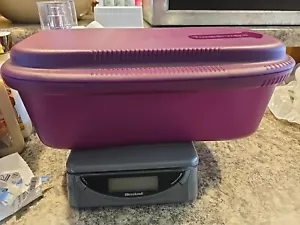 TUPPERWARE Microwave Pasta Maker Spaghetti Cooker Steamer Strainer 1.9L 6775A - Picture 1 of 2