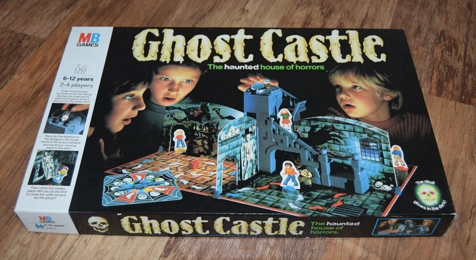 GHOST CASTLE~ Vintage MB Board Game 1985 - Image 1 of 4