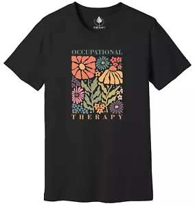 Floral Occupational Therapy shirt, Cute OT shirt, Occupational Therapist Shirt, - Picture 1 of 3