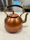 Schultz-Ufer Hammered Copper & Brass Tea Kettle Pot Germany NO DENTS NOT CLEANED