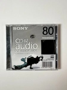 Sony CD-R80 Audio - CRM80CRB - Graphit - Musik CDR leere beschreibbare Disc HL - Bild 1 von 2