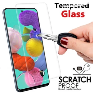 2X Tempered Glass For Samsung Galaxy A12 A20E A40 A50 A20S A30S A72 A52 A42 A32 - Picture 1 of 21