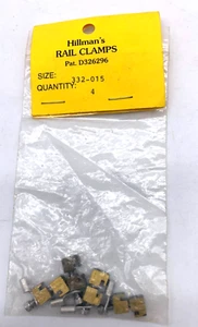 Hillman & Co.   Rail Clamps   Set of 4   No.  332-015 - Picture 1 of 4