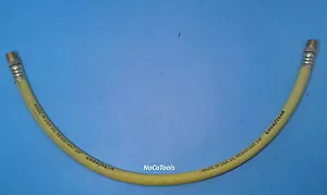 Goodyear USA 2' 3/8" 250 PSI ölbeständiger Gummi Luftschlauch Zopfpeitsche 3/8 NPT - Bild 1 von 3