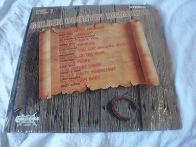 Patsy Cline, Justin Tubb – Golden Country Memories,Vol.1 Vintage 33rpm VG+ AB59 - Image 1 of 4