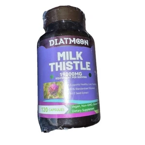 Milk Thistle Supplement 19000mg per serving - Capsules - 120 Count 12/27 - Picture 1 of 2