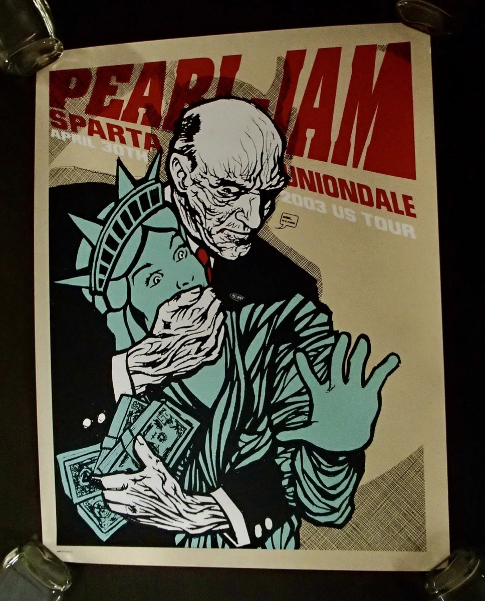 Pearl Jam Poster 2003 for sale | eBay