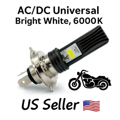 🌟Bombilla de faro LED Ultra Hi/Lo 12v para Honda VTX1300C personalizada 2004-2009 Foto 1 de 4