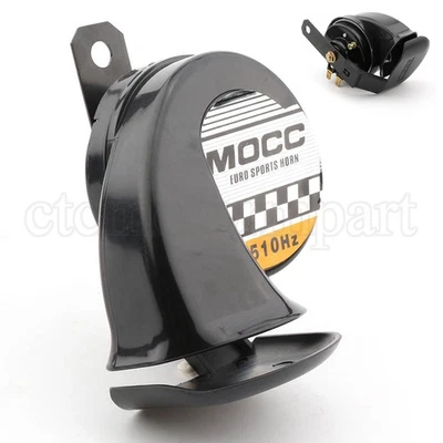 Bocina fuerte negra para moto Kawasaki Vulcan 800 900 1500 1600 1700 Foto 1 de 4