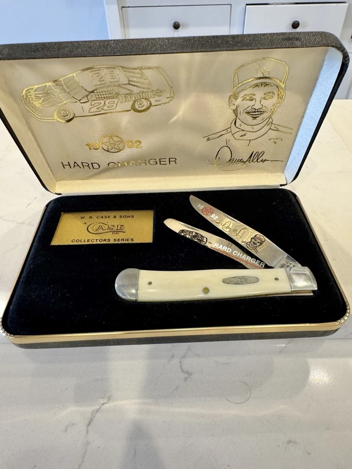 Raro Vintage CASE XX “1992 Cargador Duro Davey Allison” XXXX/2000 Nuevo Foto 1 de 3