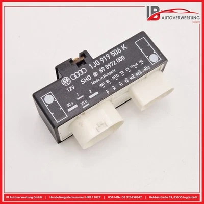 Steuergerät Lüfter 1J0919506K 898972000 VW POLO (6N2) 1.0 VW - Immagine 1 di 4