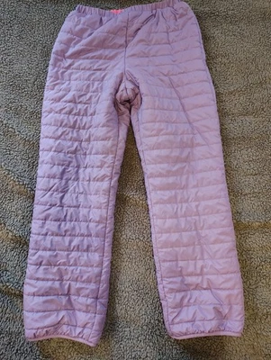 Pantalones de nieve Columbia unisex acolchados púrpura y rosa talla XL Foto 1 de 4