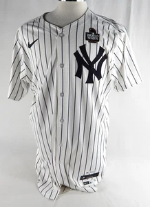 2024 New York Yankees Alex Verdugo #24 Game Issued White Jersey World Series P - Bild 1 von 8