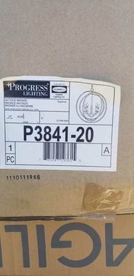 Progress Lighting P3841-20 Equinox Chandelier Antique Bronze - Image 1 of 2