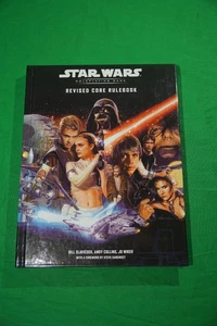 Star Wars Roleplaying Game Revised Core Rulebook WOTC Hardcover RPG - Foto 1 di 3