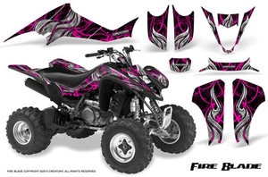 SUZUKI LTZ 400 KAWASAKI KFX 400 03-08 GRAPHICS KIT CREATORX DECALS FBPB - Imagen 1 de 1