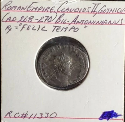CLAUDIUS II Gothicus 268AD  Ancient Roman Coin. Our t2399 - Image 1 of 4