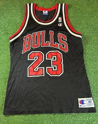 Мужская баскетбольная футболка чемпиона NBA Chicago Bulls No23 Майкла Джордана размер 40 - Изображение 1 из 4