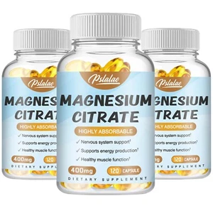 Magnesium Citrate - Super Strong Effective, Nerve, Bone and Muscle Health - Picture 1 of 11