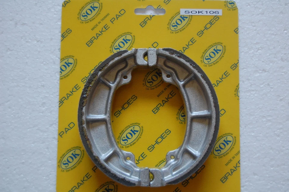 REAR BRAKE SHOES fit KYMCO KXR 50 Mongoose 2004-2006 KRX50 - Изображение 1 из 1