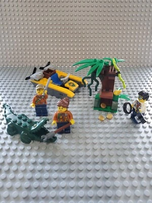 Conjunto Lego aposentado 69157 Lego City: Jungle Starter Set (100% completo) tem manual - Imagem 1 de 4